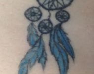 Dream Catcher cover-up before